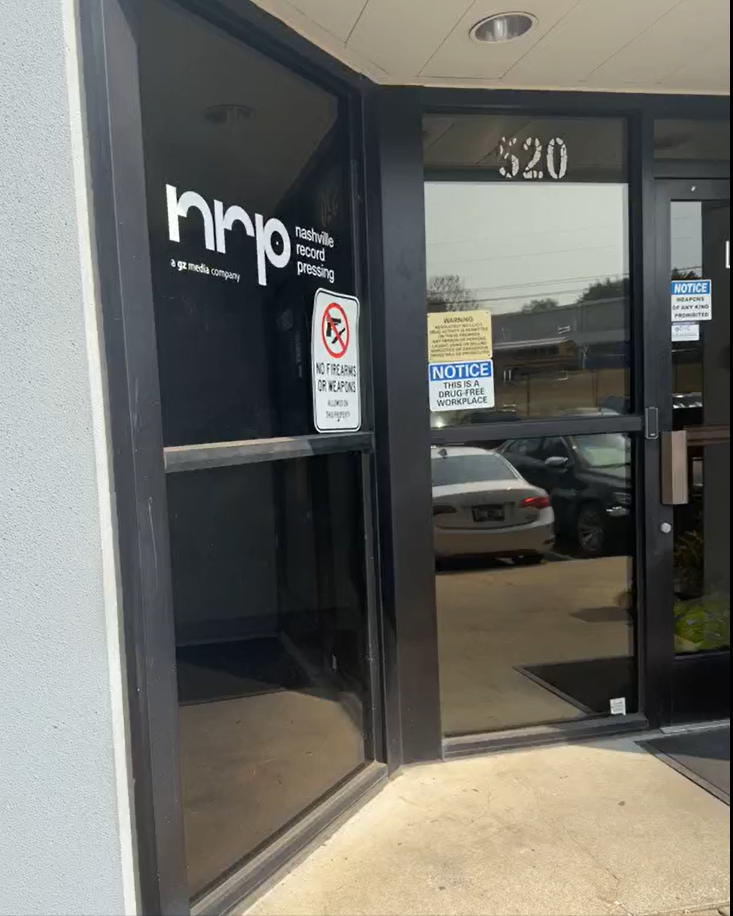 Nashville Record Pressing